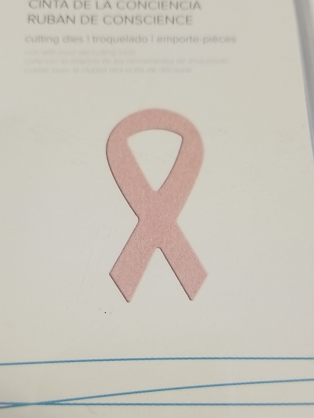 Quickutz Awareness Ribbon Die Scrapbooking Card Making